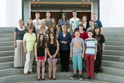 Schüler der 9. Klasse besuchten den Bundestag (Bild vergrößern)