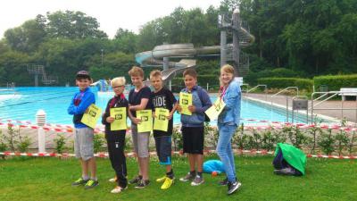 Foto zur Meldung: Erfolgreiche Teilnahme am 12. Swim&Run in Bockhorn
