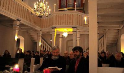 Stimmungsvolles Orgelkonzert im Kerzenschein