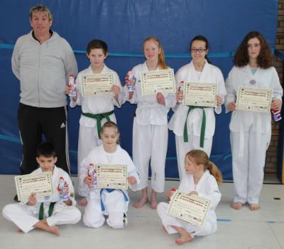 Foto zur Meldung: Taekwondo Gürtelprüfung
