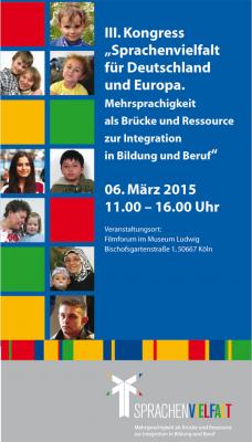 Foto zu Meldung: Kongress "Sprachenvielfalt für Deutschland und Europa"