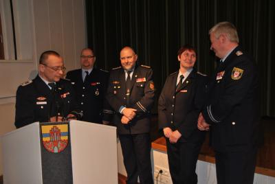 Foto zur Meldung: 19. Delegiertenversammlung des  Feuerwehrverbandes des Landkreises Uckermark e.V.