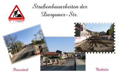 Straßenbauarbeiten der Darguner-Str. (Bild vergr&ouml;&szlig;ern)