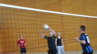Foto zur Meldung: Volleyballturnier  des 3. Lehrjahr der Abteilung 1