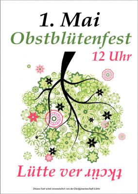 Foto zur Meldung: Obstblütenfest in Lütte am 1. Mai 2015