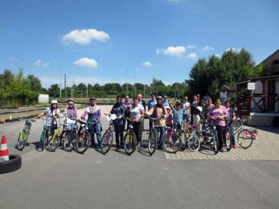 Foto zu Meldung: 4. Fahrradkurs für Frauen - Helferinnen gesucht