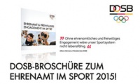Foto zur Meldung: Ehrenamt im Sport - DOSB Broschüre