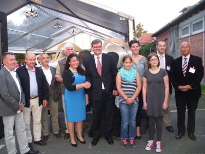 25 Jahre Städtepartnerschaft Edewecht – Wusterhausen – Die Silberhochzeit wurde standesgemäß gefeiert