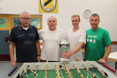 Foto zur Meldung: "Dynamo Tresen" gewinnt 1. Michelsberger Kickerturnier