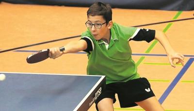 Foto zur Meldung: Tischtennis - Carlos Dettling qualifiziert sich für das Bundes-Top-12-Turnier