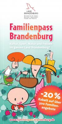 Familienpass Brandenburg 2017/18 jetzt erhältlich