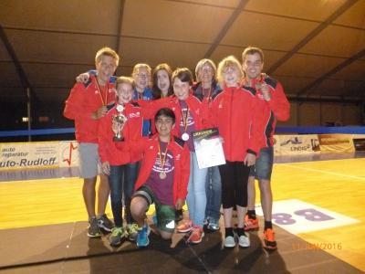 Bronze bei Deutscher Meisterschaft für das Mix-Team aus Forst
