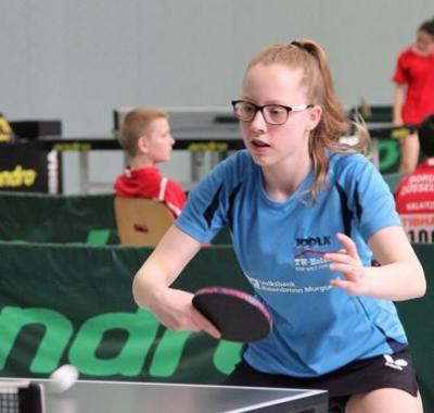Foto zur Meldung: Tischtennis - Sportliche Erfolge für Jessica Kreidler