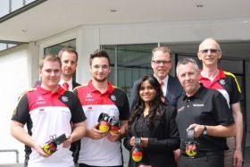 Foto zur Meldung: Gehörschützer für die deutschen Sportschützen offiziell vorgestellt