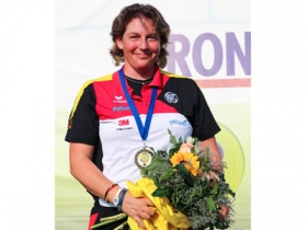 Foto zur Meldung: Vanessa Hauff gewinnt ihre erste internationale Medaille