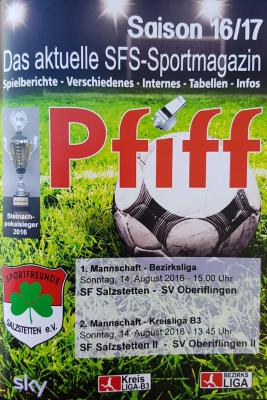 Foto zur Meldung: Sportmagazin Pfiff - Eine Erfolgsgeschichte