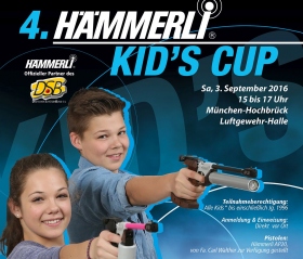 Foto zur Meldung: Hämmerli Kid's Cup während DM München