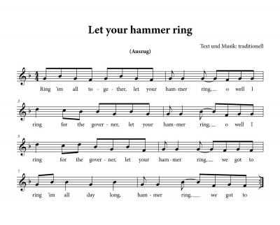 Let your hammer ring