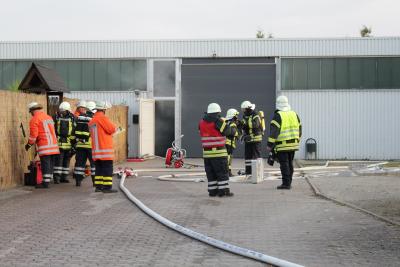 Bild der Meldung: Maschinenbrand in Eldagsen