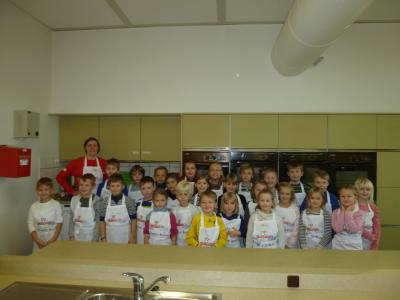 Foto zur Meldung: Kinderküche auf Tour für die 1/2a und 3a