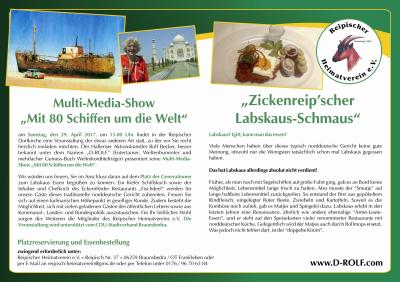 Multi-Media-Show & "Labskaus-Schmaus"