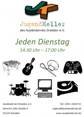 Foto zu Meldung: Jugendkeller ab 28. Februar auch jeden Dienstag