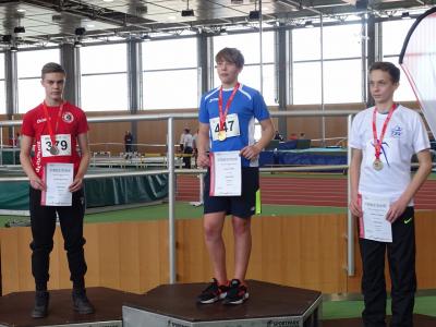 Christoph Winter gewinnt die Silbermedaille in Potsdam