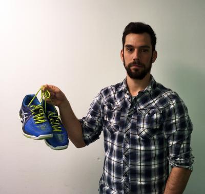 Foto zur Meldung: Adrian Rother hängt Handballschuhe an den Nagel