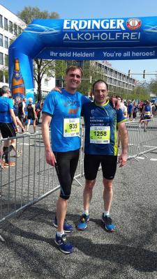 Foto zur Meldung: Bernd Gebauer finished seinen 2. Marathon