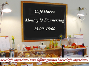 Foto zu Meldung: Cafe´Halva - neue Öffnungszeiten