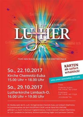 Vorschaubild zur Meldung: LUTHER-Pop-Oratorium in Oberfrohna