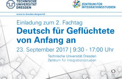 Foto zu Meldung: Fachtag: Deutsch für Geflüchtete von Anfang an