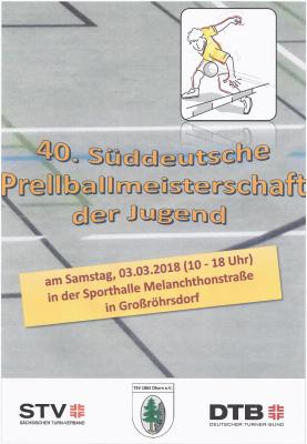 40. Süddeutsche Meisterschaft der Prellballjugend