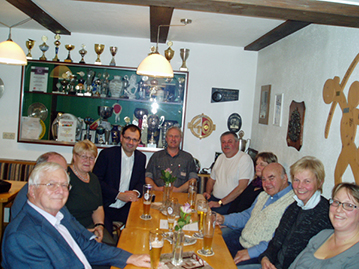 Foto zur Meldung: Politischer Dämmerschoppen in der Gaststätte "Turnerheim"