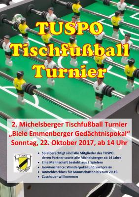 Foto zur Meldung: 2. Michelsberger Tischfußball Turnier