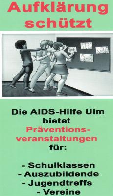 Foto zur Meldung: Klasse 8 AIDS Hilfe Ulm
