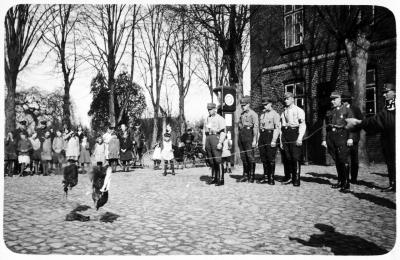 Flaggenverbrennung Bornhöved 13.03.1933