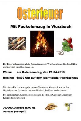 Osterfeuer 21.04.2019