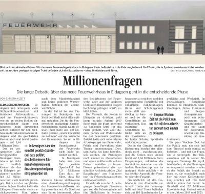 Bild der Meldung: Das neue Gerätehaus für Eldagsen