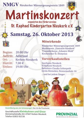 Foto zur Meldung: Martinskonzert 2013