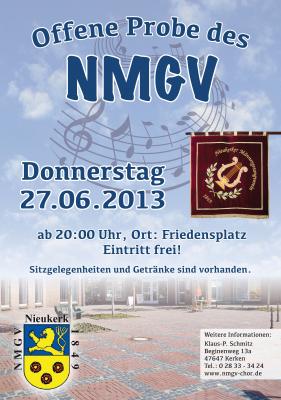 Foto zur Meldung: Offene Probe 2013
