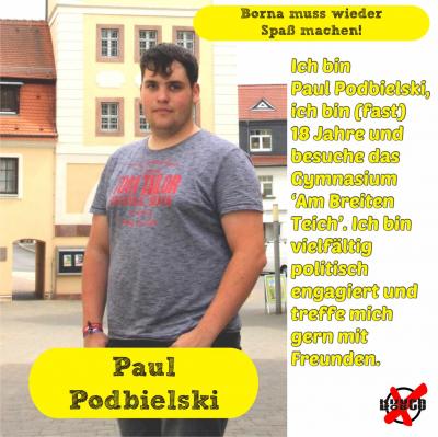 Foto zur Meldung: Unsere Kandidatinnen und Kandidaten - Podbielski, Paul