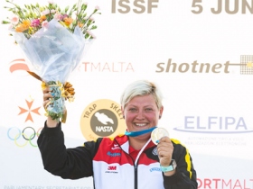 Foto zur Meldung: Weltcup Siggiewi: Katrin Quooß gewinnt Silber