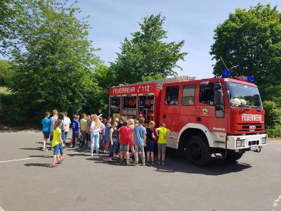 Besuch der Feuerwehr