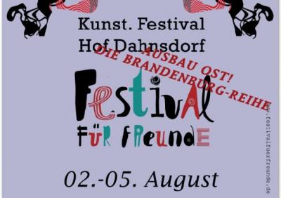 Foto zu Meldung: Festival Für Freunde 2018 - Dahnsdorfer.Kunst.Festival