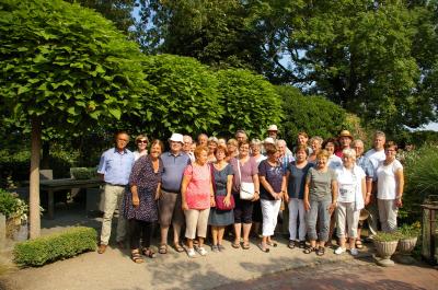 Foto zur Meldung: Unvergessliche Erlebnisse: Erste Gartenreise der Rosenfreunde führte nach Schleswig-Holstein