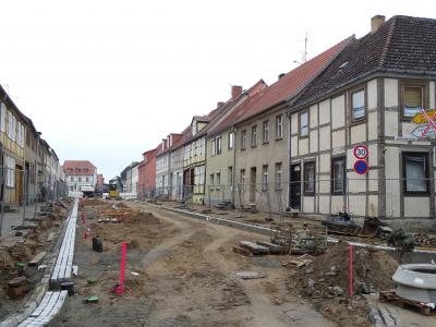 Bauarbeiten an der Prinzenstraße liegen im Zeitplan
