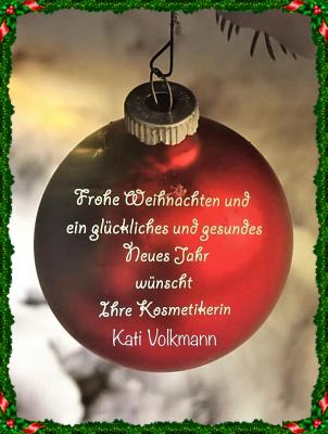 Foto zur Meldung: Weihnachtsgrüße - Kati Volkmann