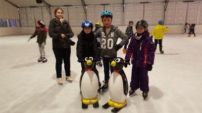 Gute Helfer auf dem Eis: die Pinguine