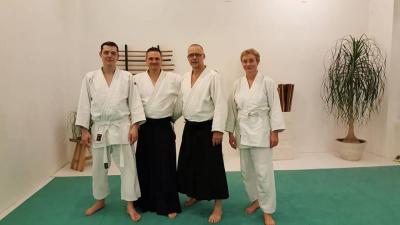 Foto zur Meldung: Aikido-Lehrgang mit Sensei Michel Erb